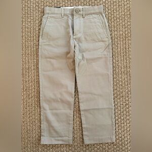 J.Crew Factory Boys’ Slim Pant in Flex Chino, color Khaki size 6